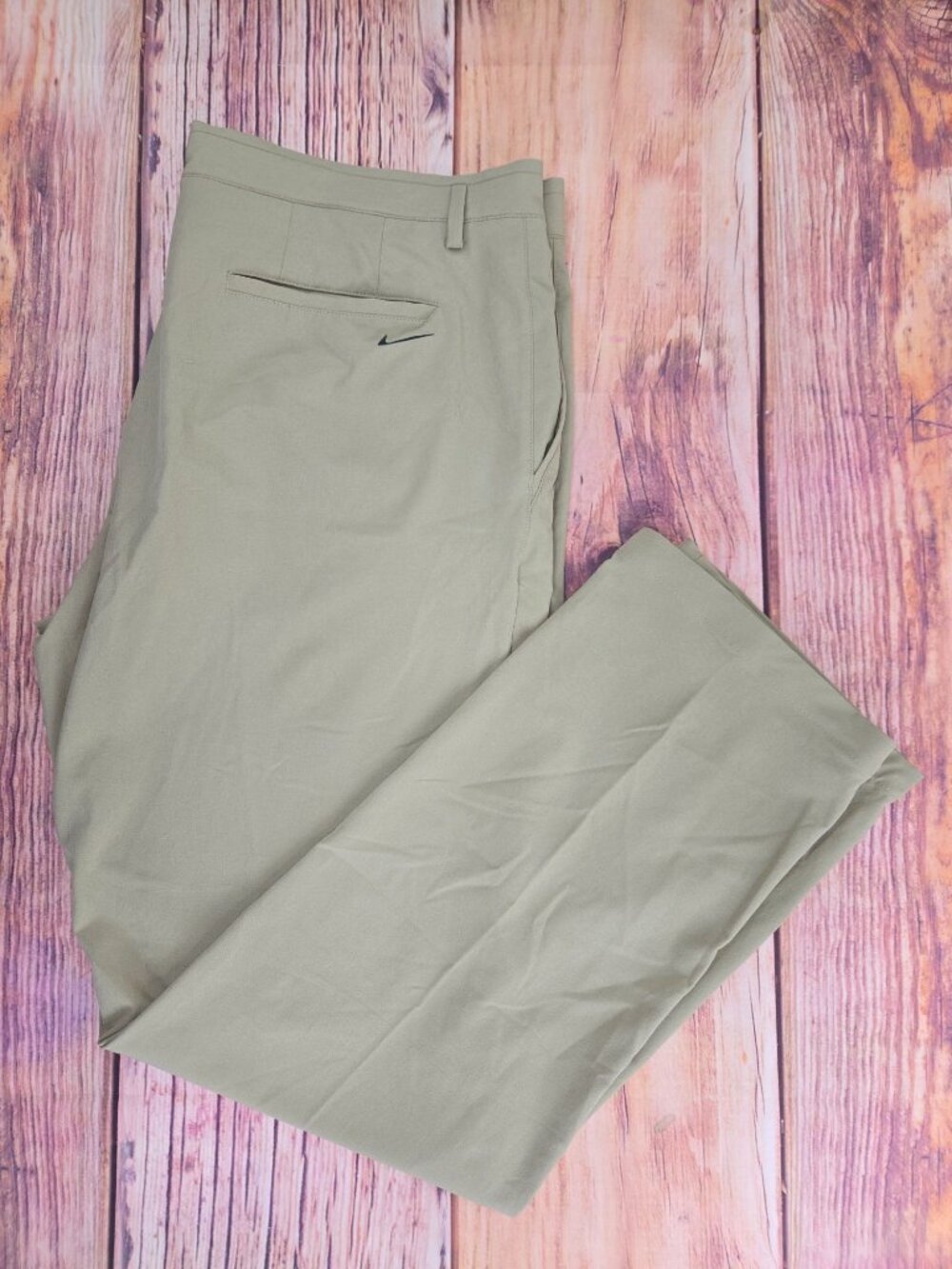 Nike Golf Mens Khaki Dri-Fit Standard Fit Pants Size 38x32